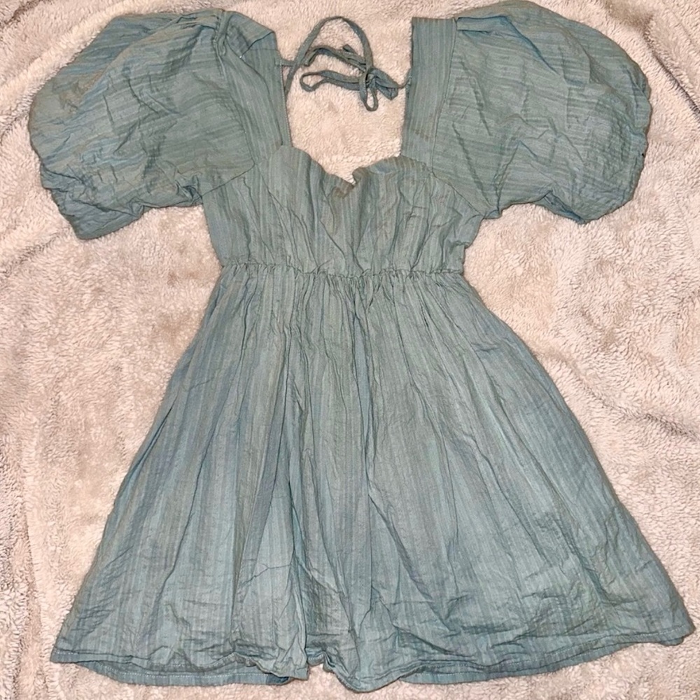 Sage Babydoll Dress - Rose & Remington